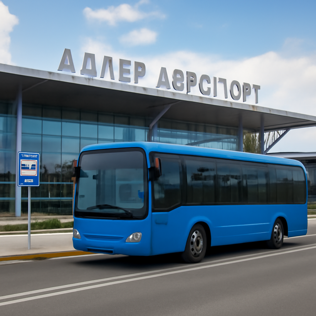 Адлер аэропорт маршрут автобуса: как быстро добраться до аэропорта