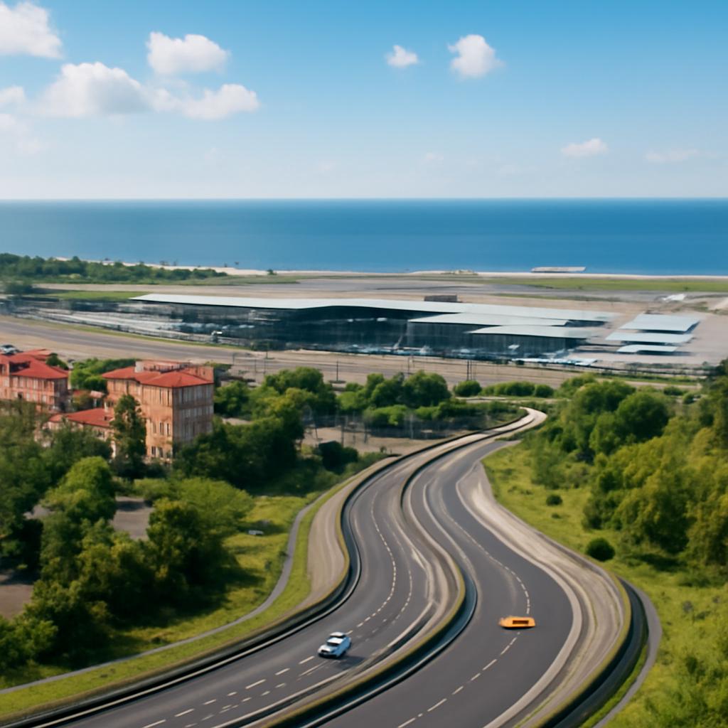 Адлер недалеко от аэропорта — удобство и транспортная доступность