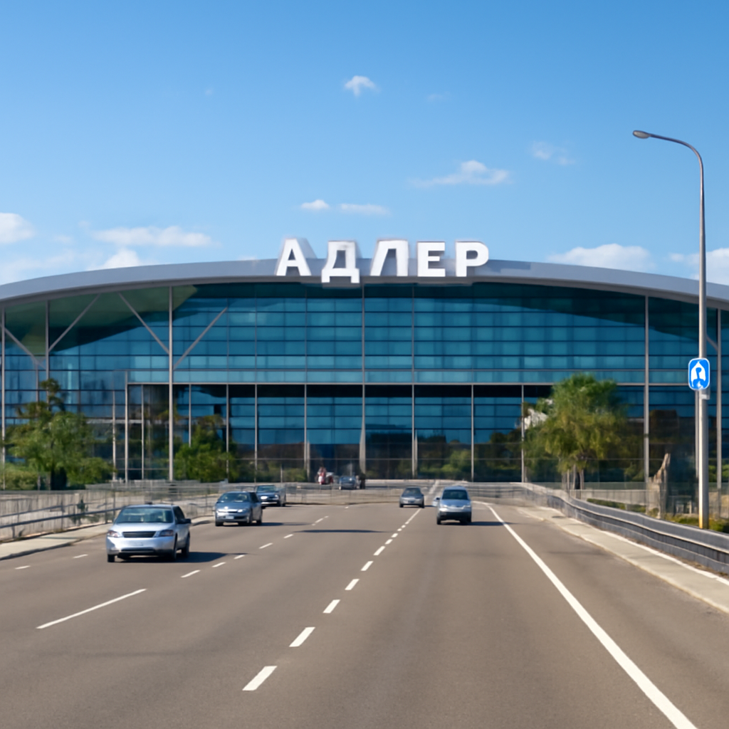 Аэропорт Адлер: как легко проехать и добраться до города