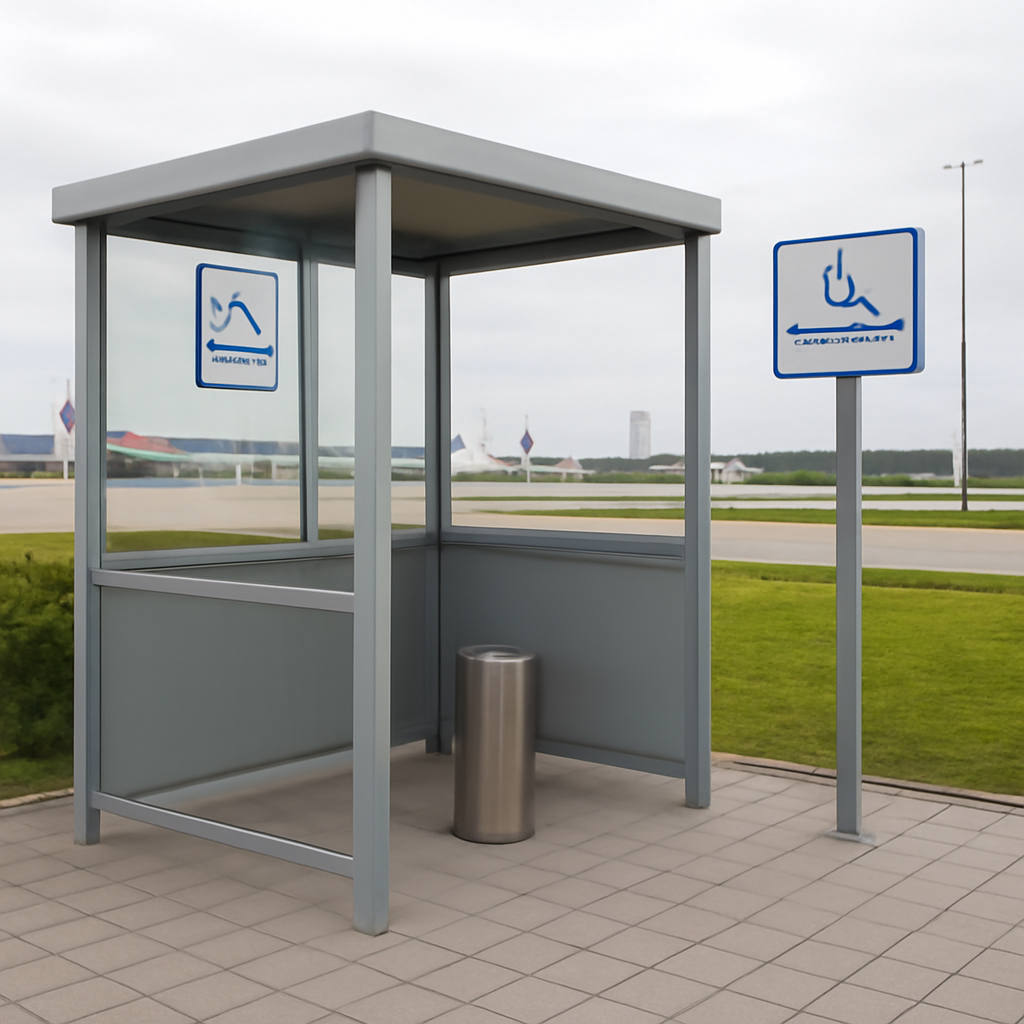 Аэропорт Адлер место для курения