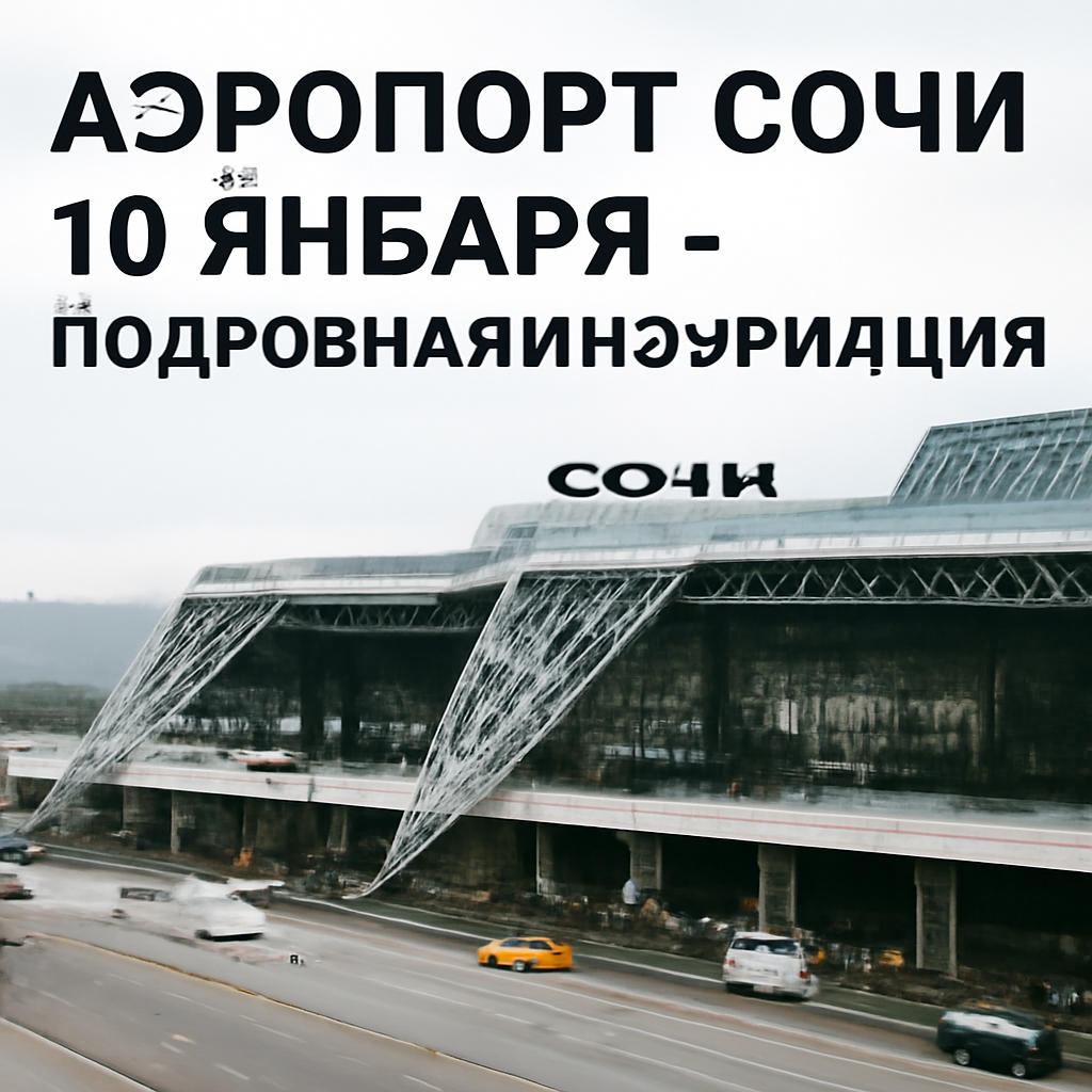 Аэропорт сочи 10 января - подробная информация