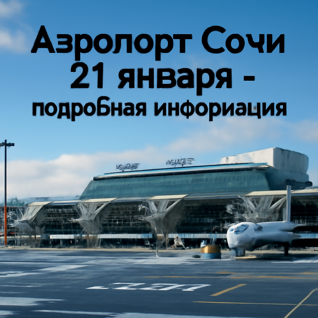 Аэропорт сочи 21 января - подробная информация