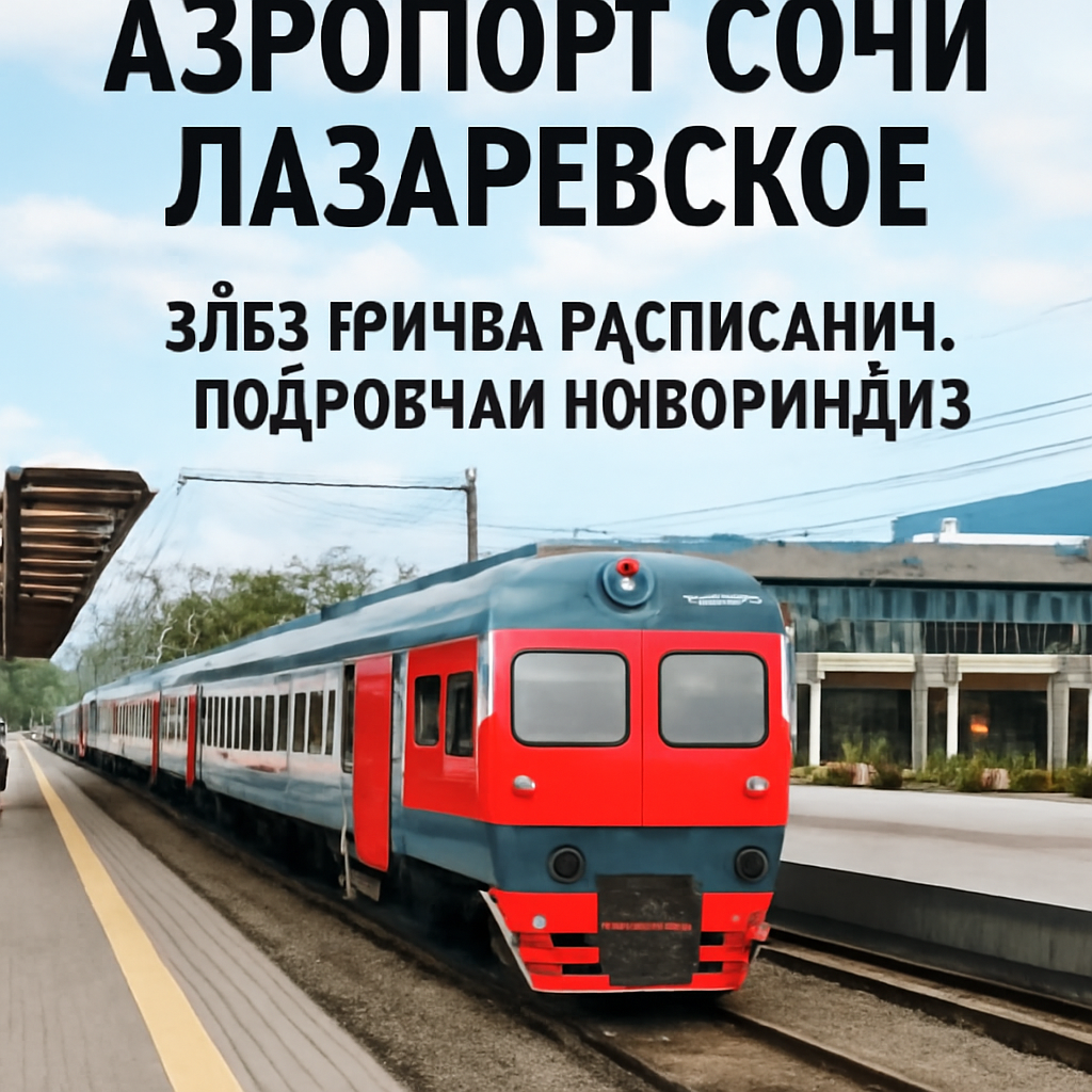 Аэропорт сочи лазаревское электричка расписание - подробная информация