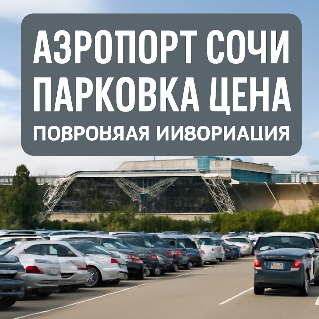 Аэропорт сочи парковка цена - подробная информация