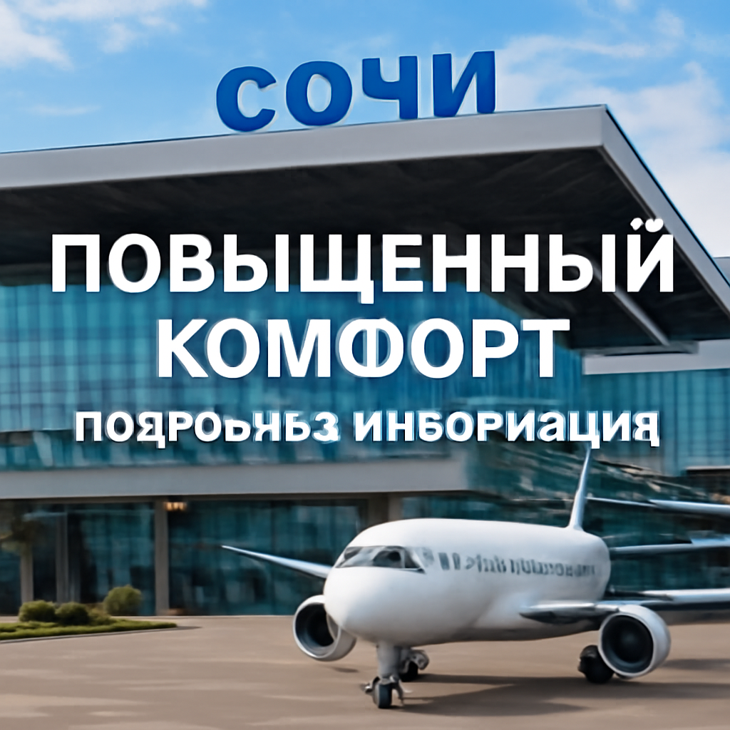 Аэропорт сочи повышенный комфорт - подробная информация