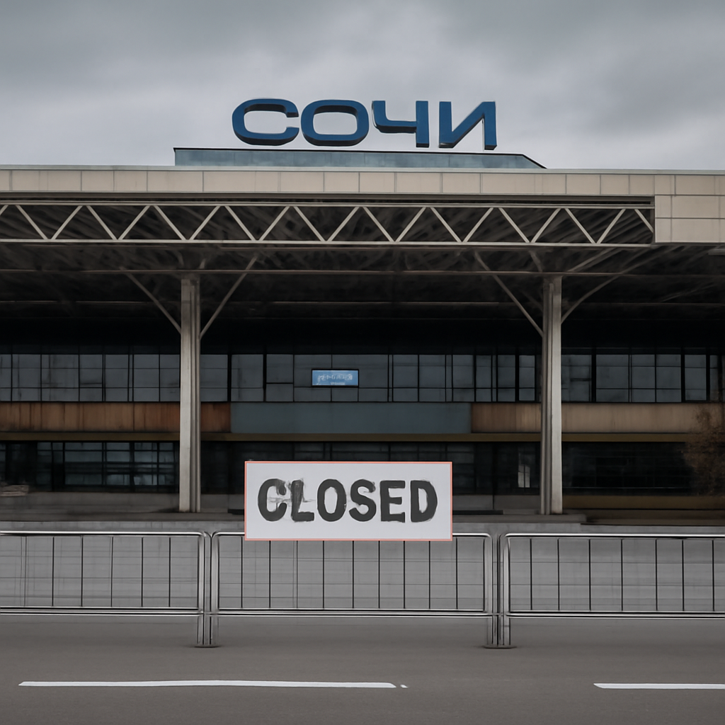 Аэропорт Сочи приостановил работу: последние новости и рекомендации