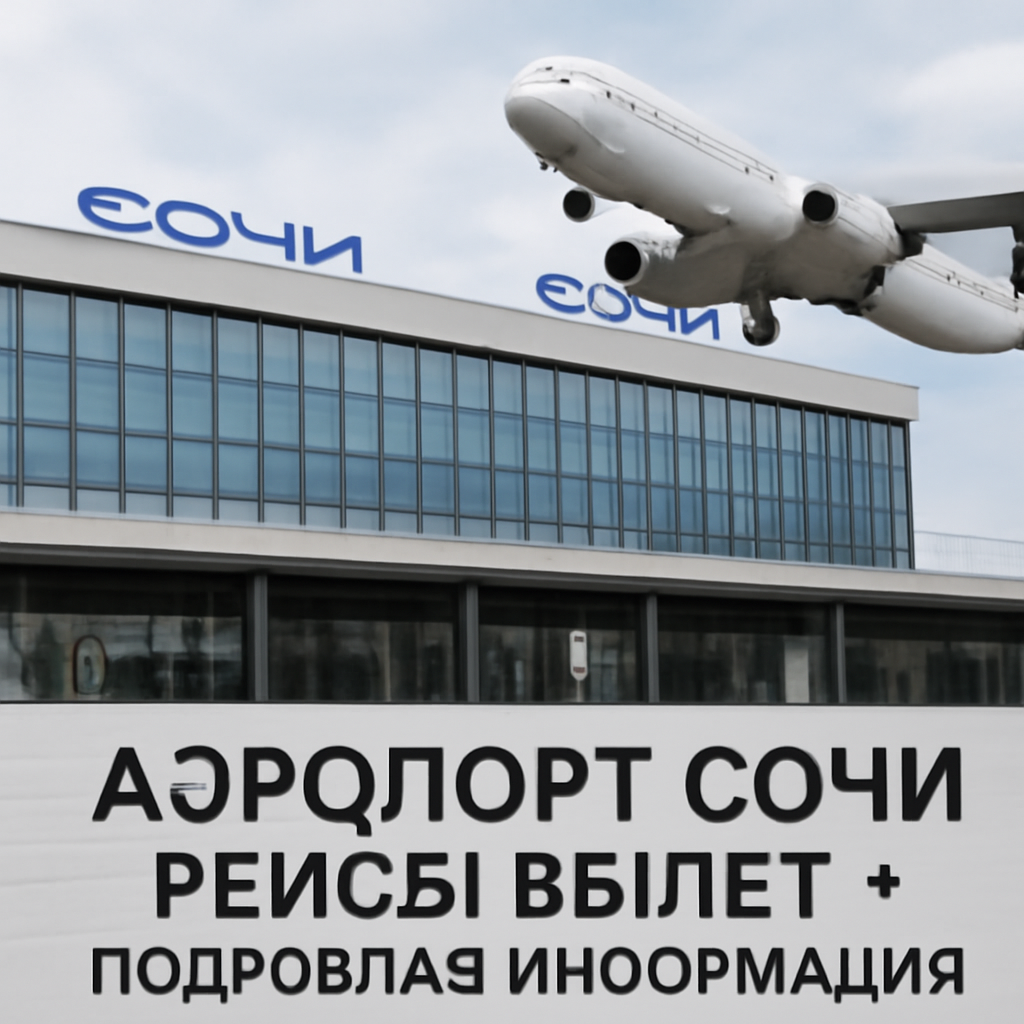 Аэропорт сочи рейсы вылет - подробная информация