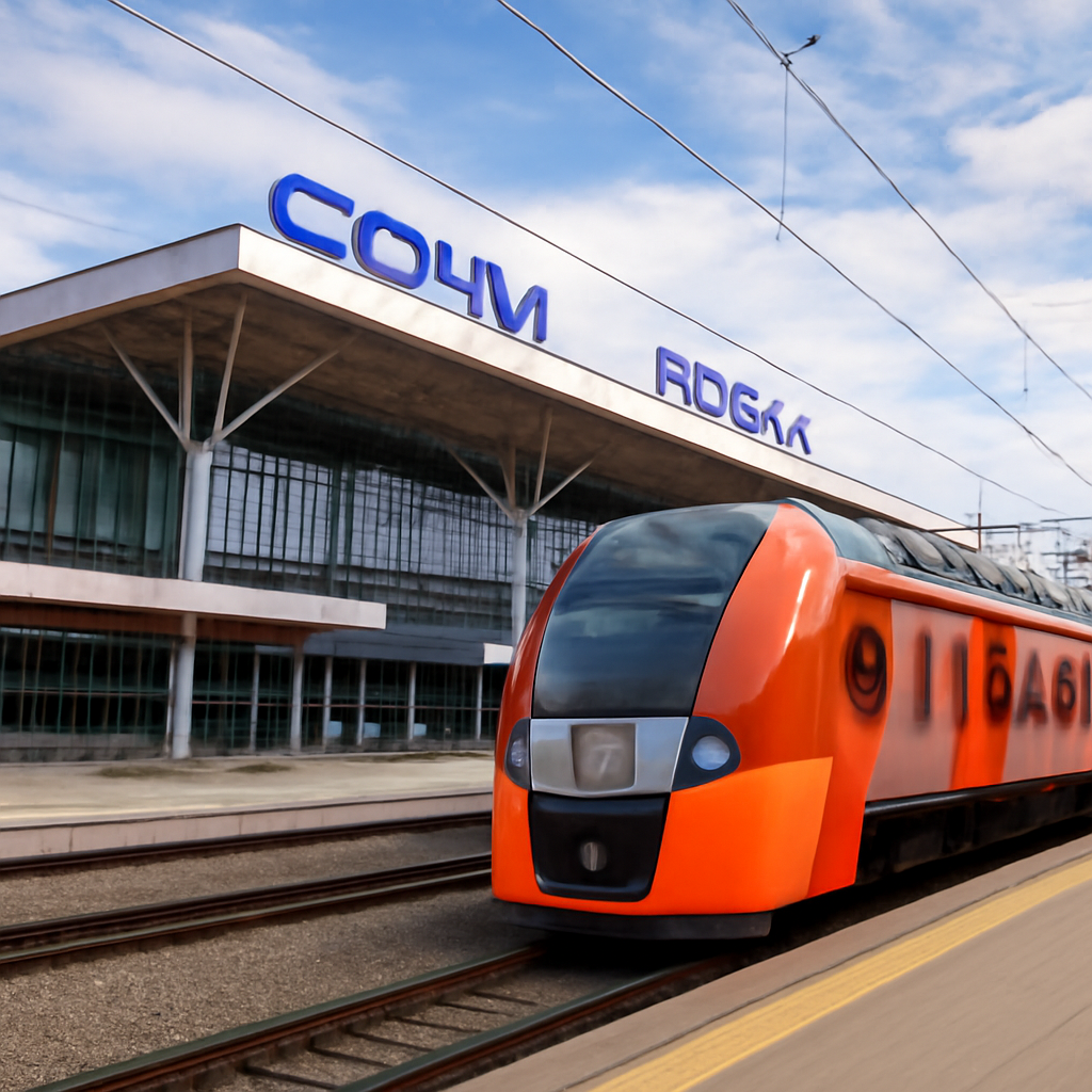 Аэропорт сочи станция электричек - подробная информация