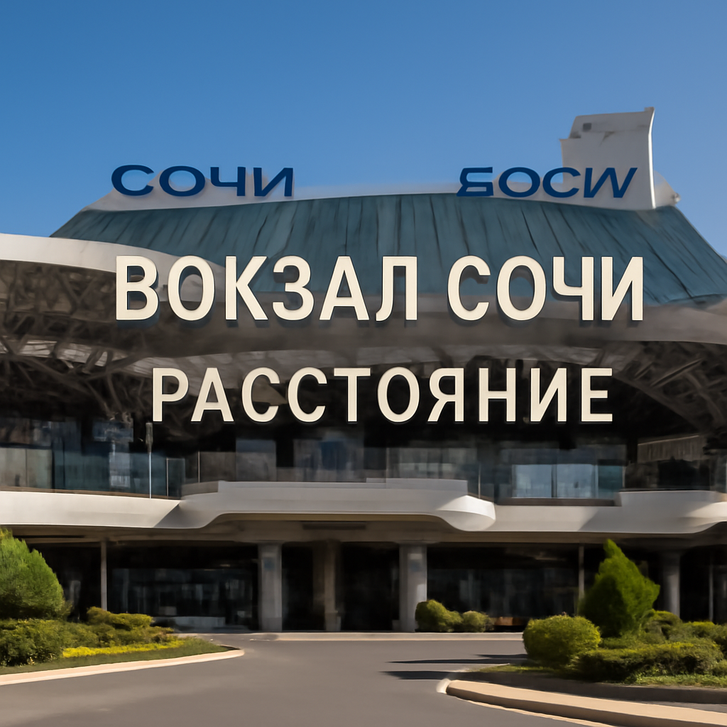 Аэропорт сочи вокзал сочи расстояние - подробная информация
