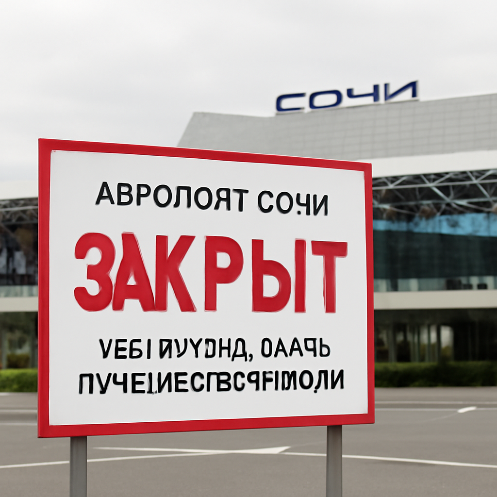 Аэропорт Сочи закрыли: что нужно знать путешественникам