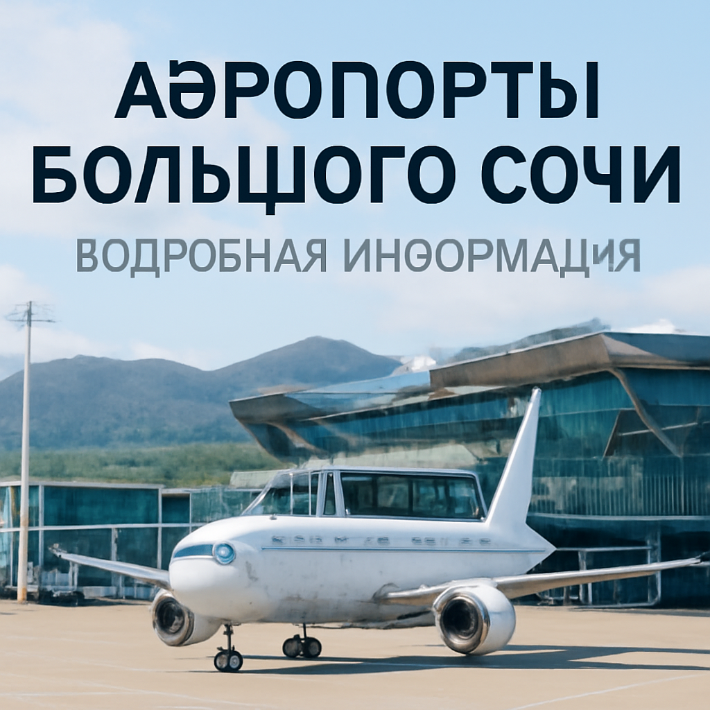 Аэропорты большого сочи - подробная информация