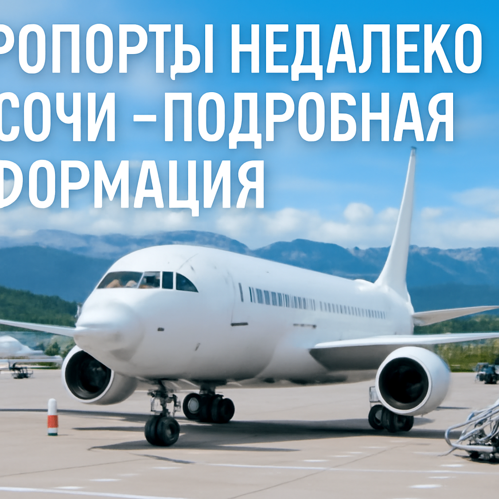 Аэропорты недалеко от сочи - подробная информация