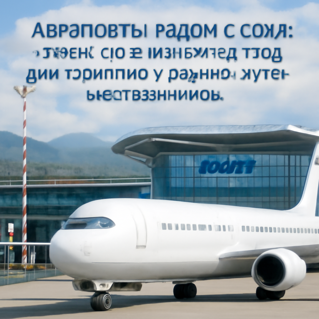 Аэропорты рядом с Сочи: удобство и преимущества для туристов и бизнес-путешественников