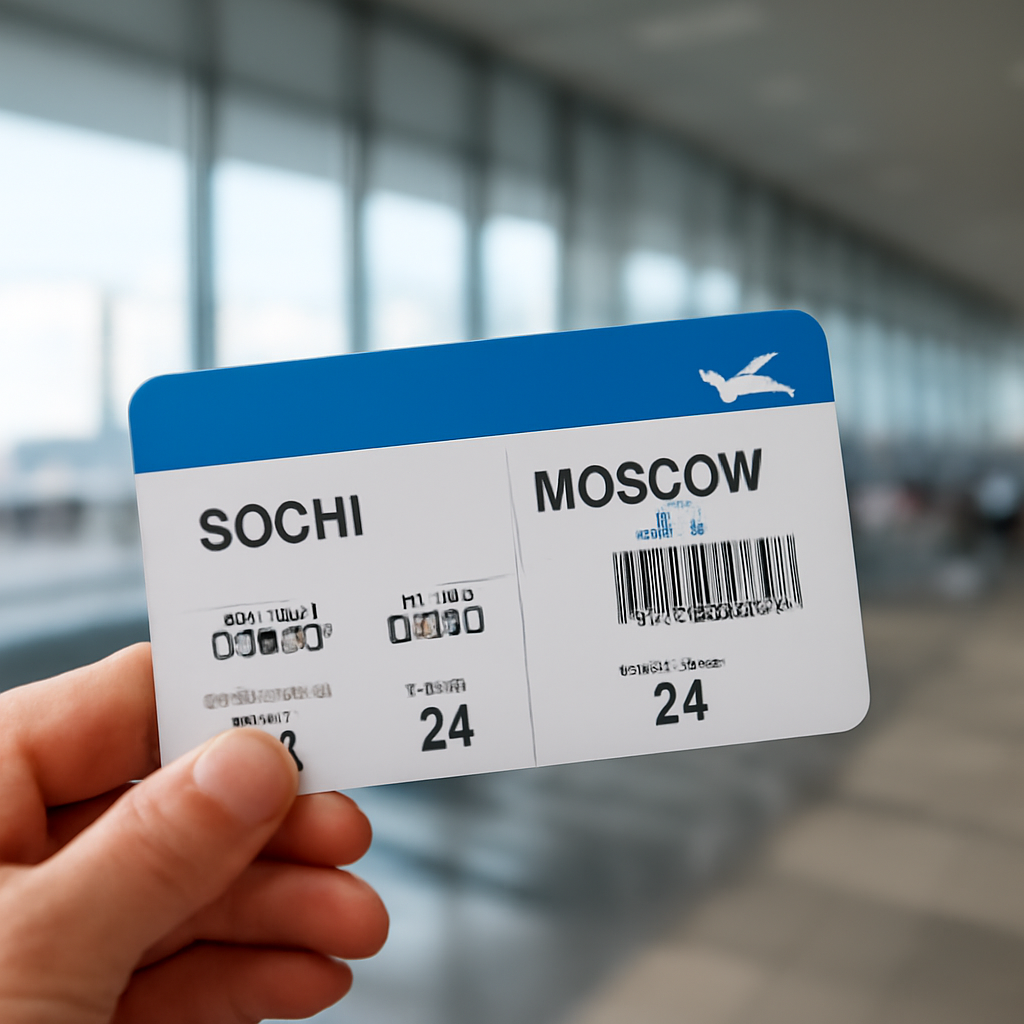 Билет на самолет Сочи обратно: как выбрать лучший вариант и купить дешево