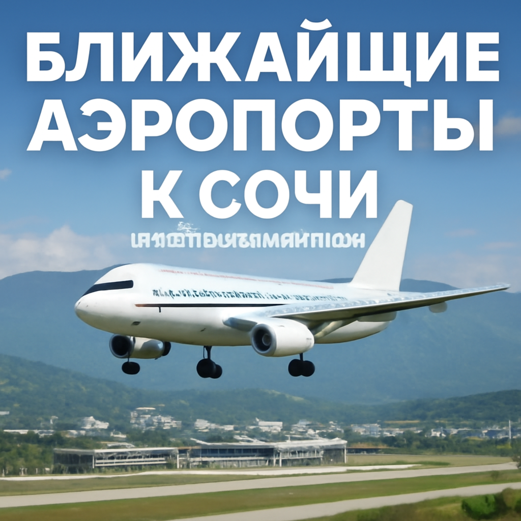 Ближайшие аэропорты к сочи - подробная информация