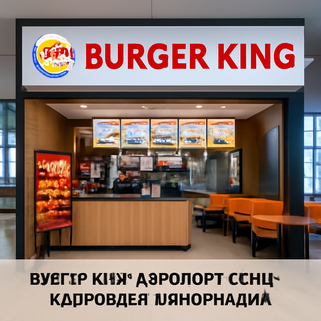 Бургер кинг аэропорт сочи - подробная информация