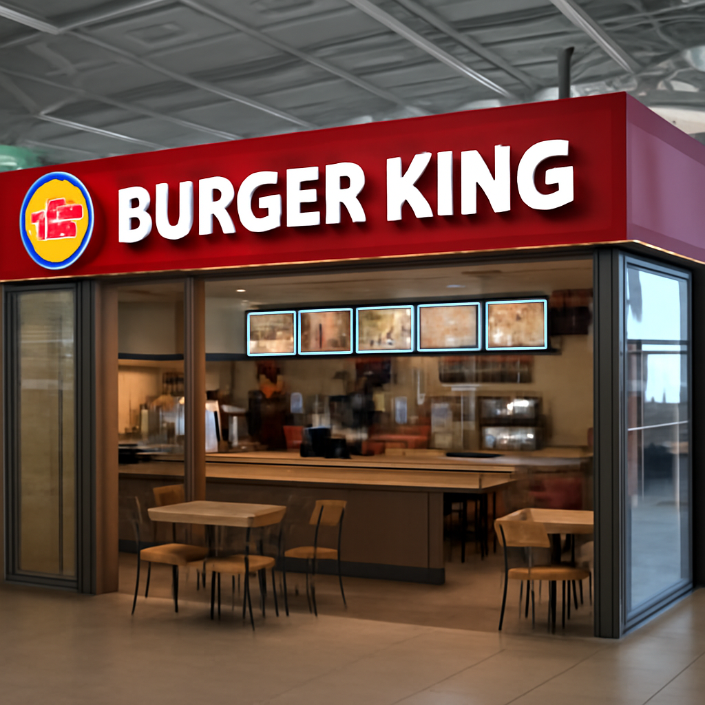 Бургер Кинг в аэропорту Адлер: быстро и вкусно по пути домой или в отпуск