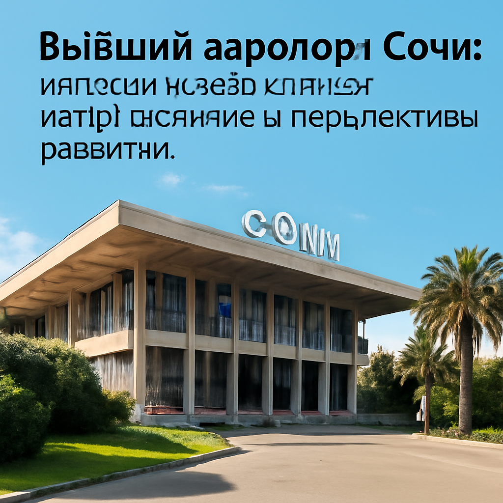 Бывший аэропорт Сочи: история, современное использование и перспективы развития