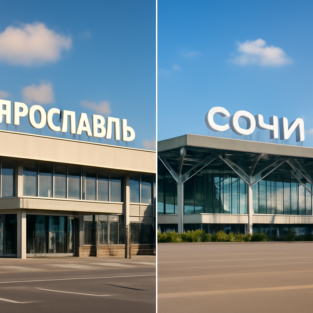 Для аэропортов Ярославля и Сочи отменили ограничения