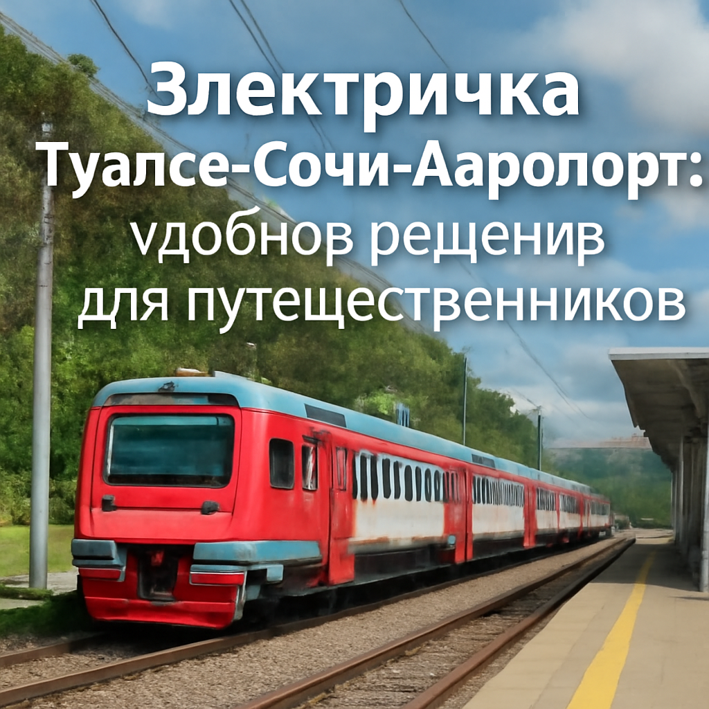 Электричка Туапсе-Сочи-Аэропорт: удобное решение для путешественников