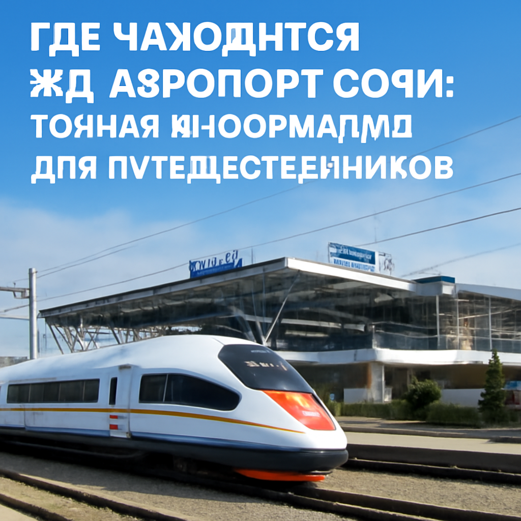 Где находится жд аэропорт Сочи: точная информация для путешественников