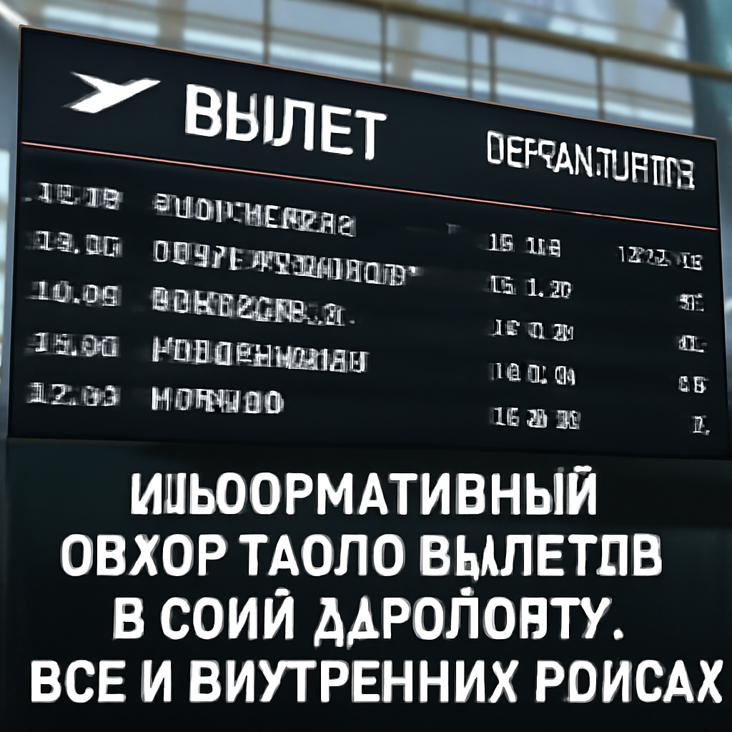 Информативный обзор табло вылетов в Сочи аэропорту: все о внутренних рейсах