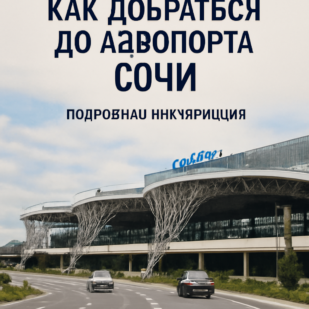 Как добраться до аэропорта сочи - подробная информация