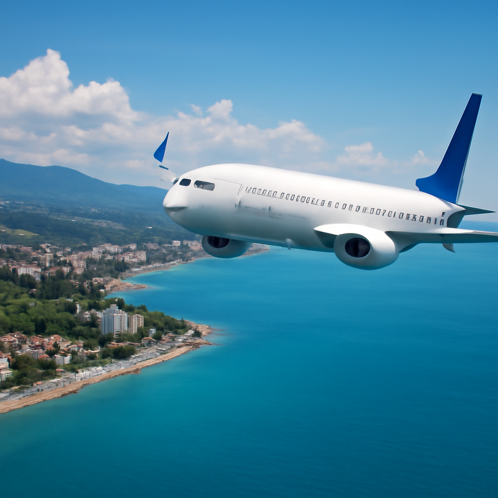 Какие самолеты пролетают над Сочи