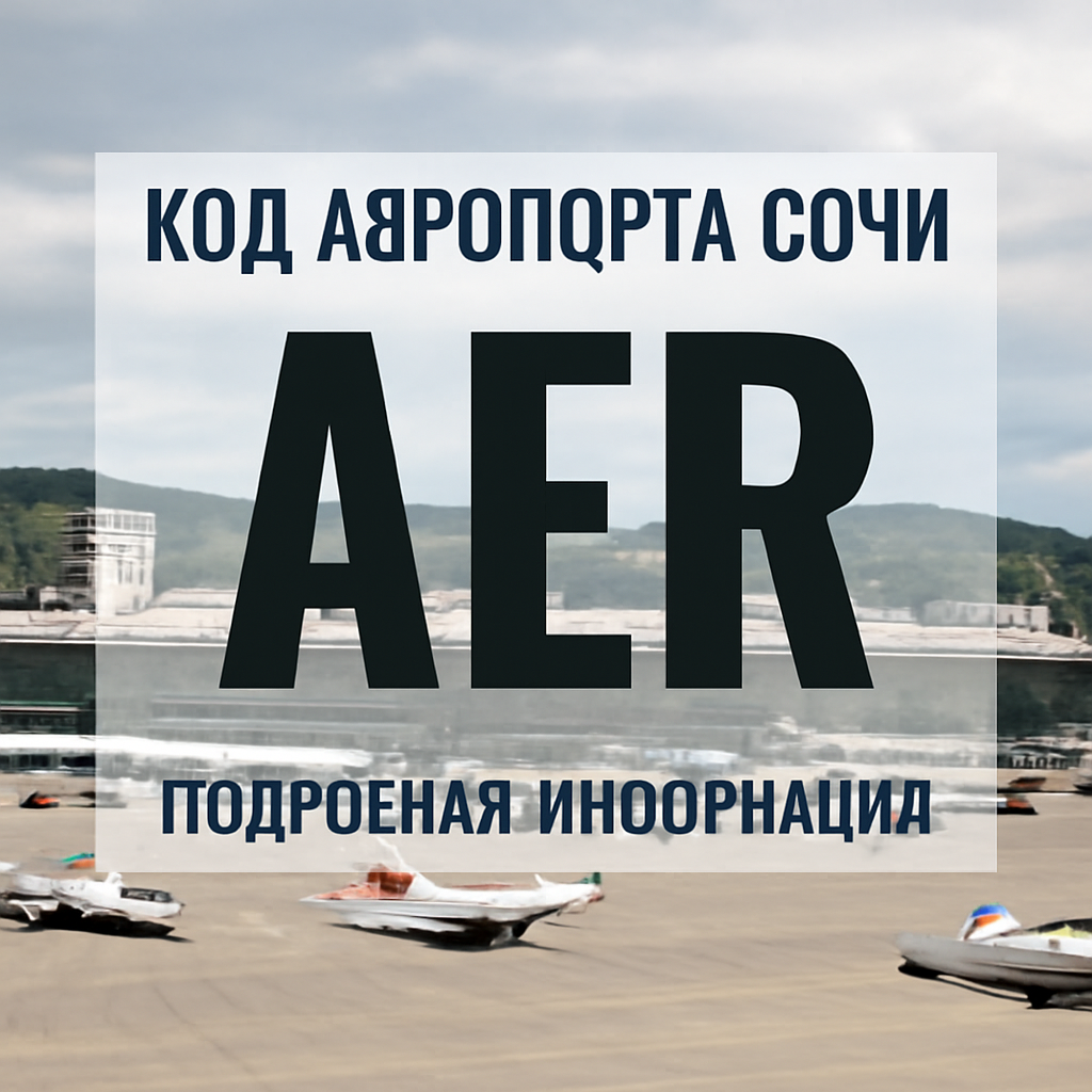Код аэропорта сочи - подробная информация