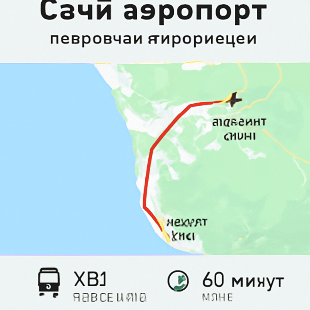 Маршрут сочи аэропорт - подробная информация
