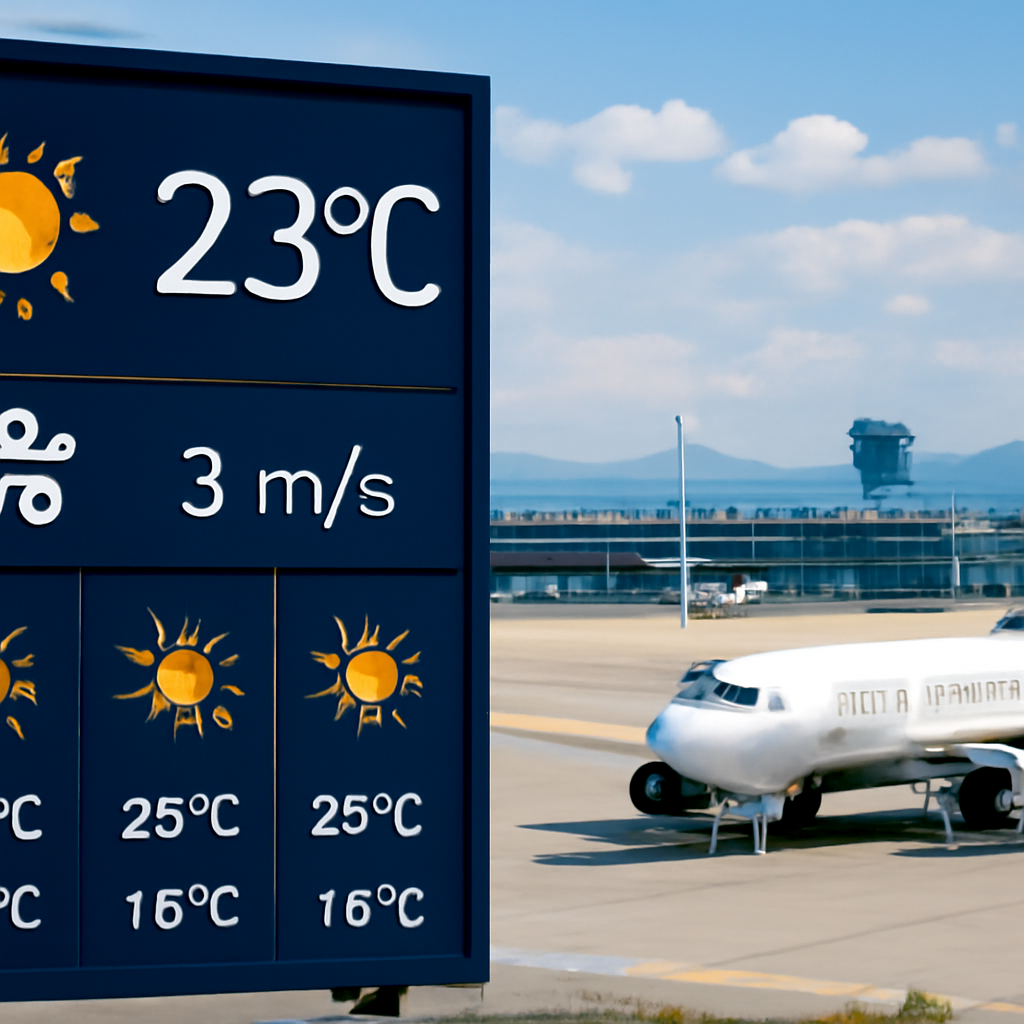 Метео аэропорта Адлер: актуальная информация и прогноз