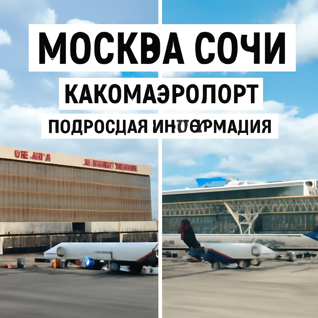 Москва сочи какой аэропорт - подробная информация