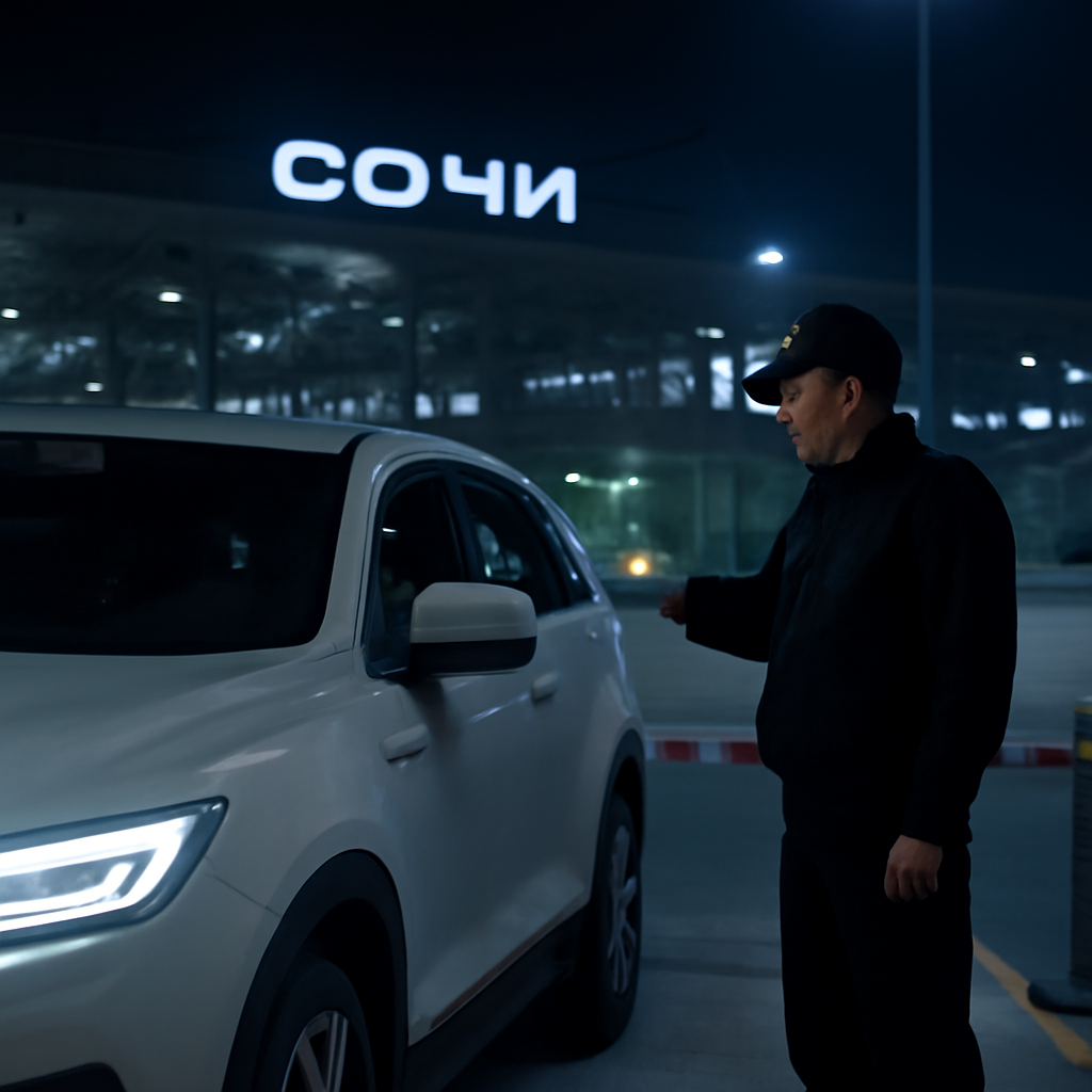 Ночные испытания систем безопасности прошли в воздушной гавани Сочи