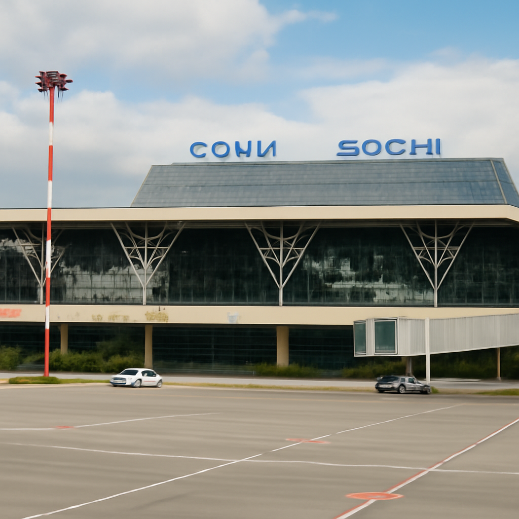 Новость: Аэропорт Сочи работает по фактическому расписанию