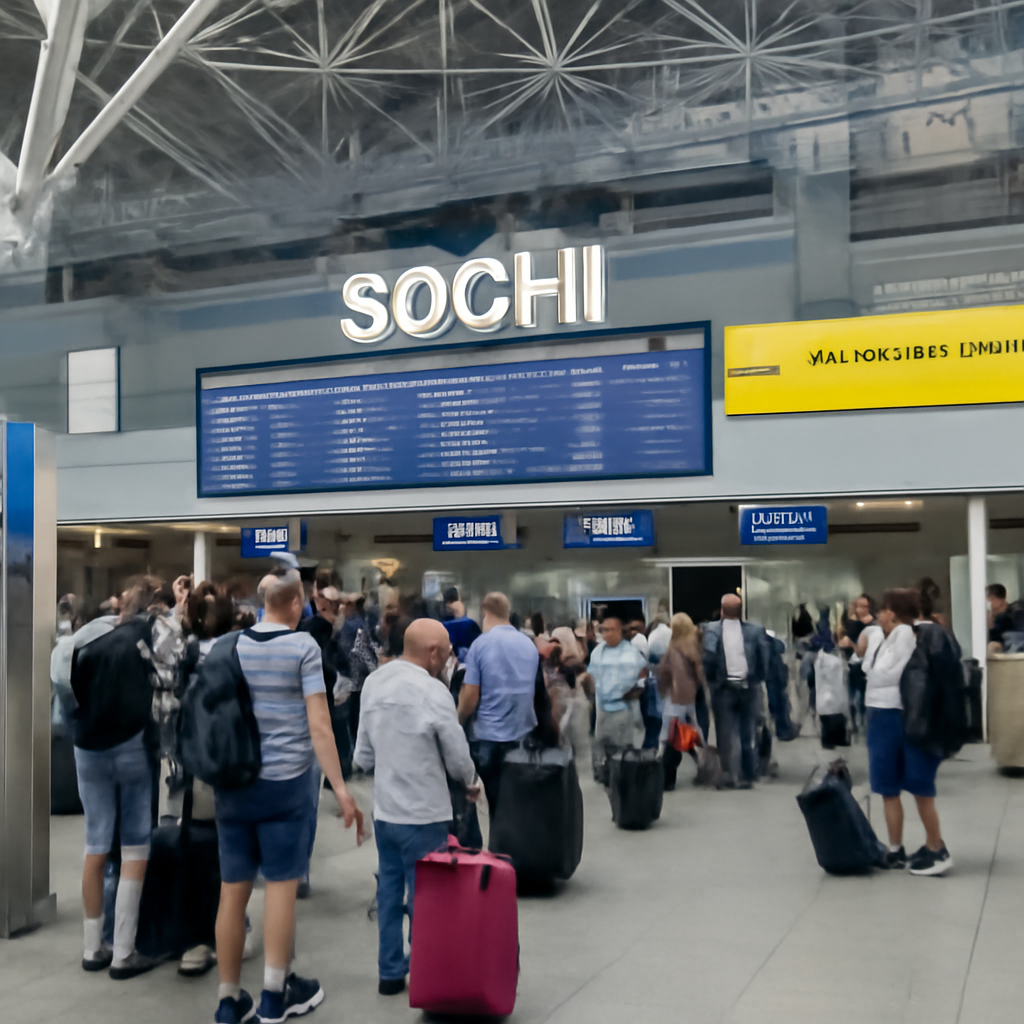 Обстановка в аэропорту Сочи: актуальная информация для пассажиров