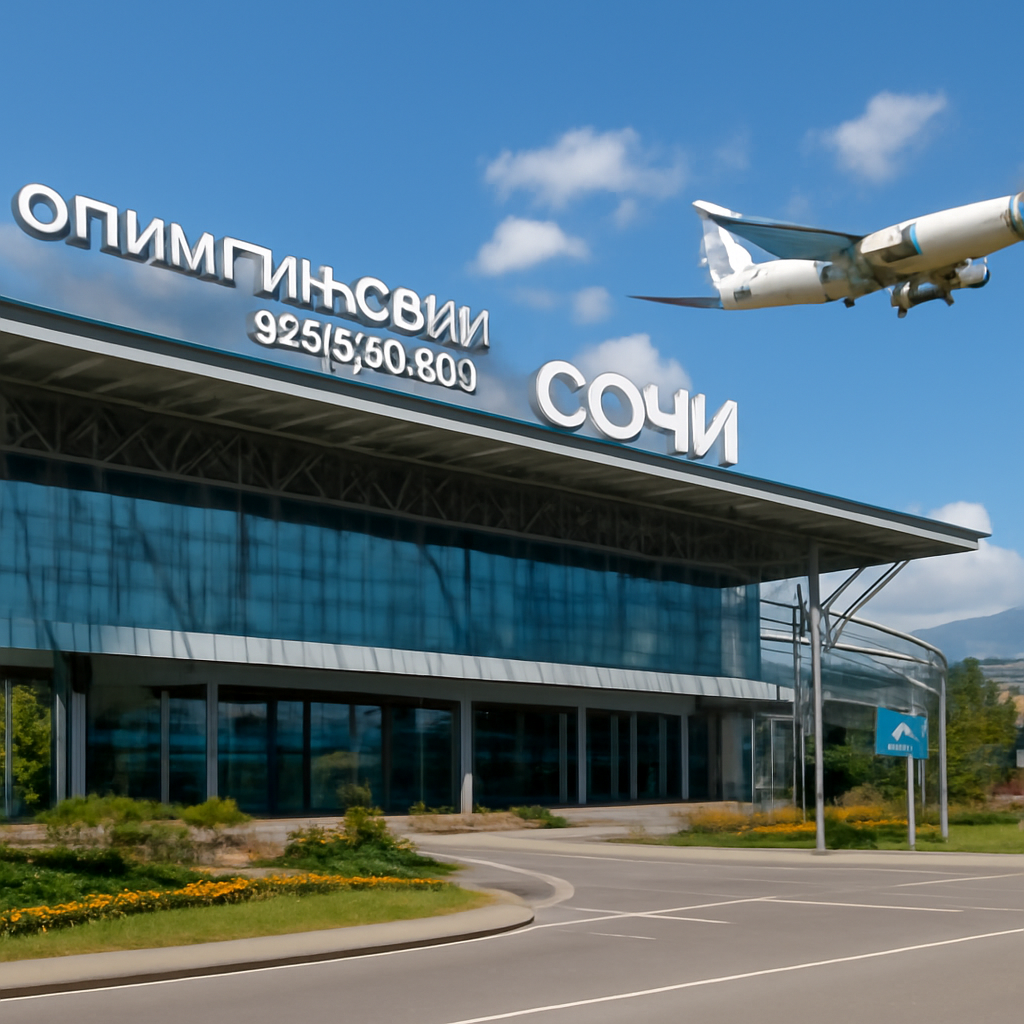 Олимпийский аэропорт Сочи – удобный старт к олимпийским вершинам