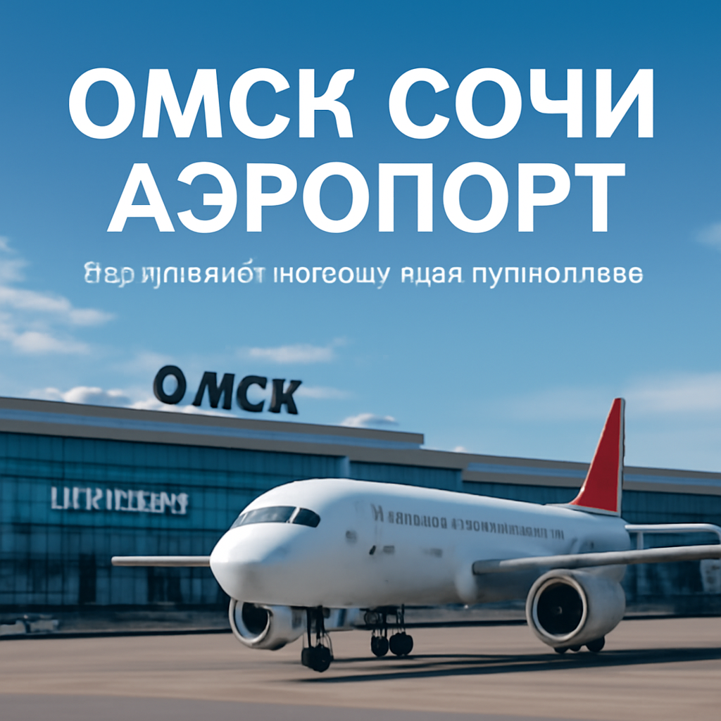 Омск Сочи аэропорт: ваш надежный маршрут для путешествий