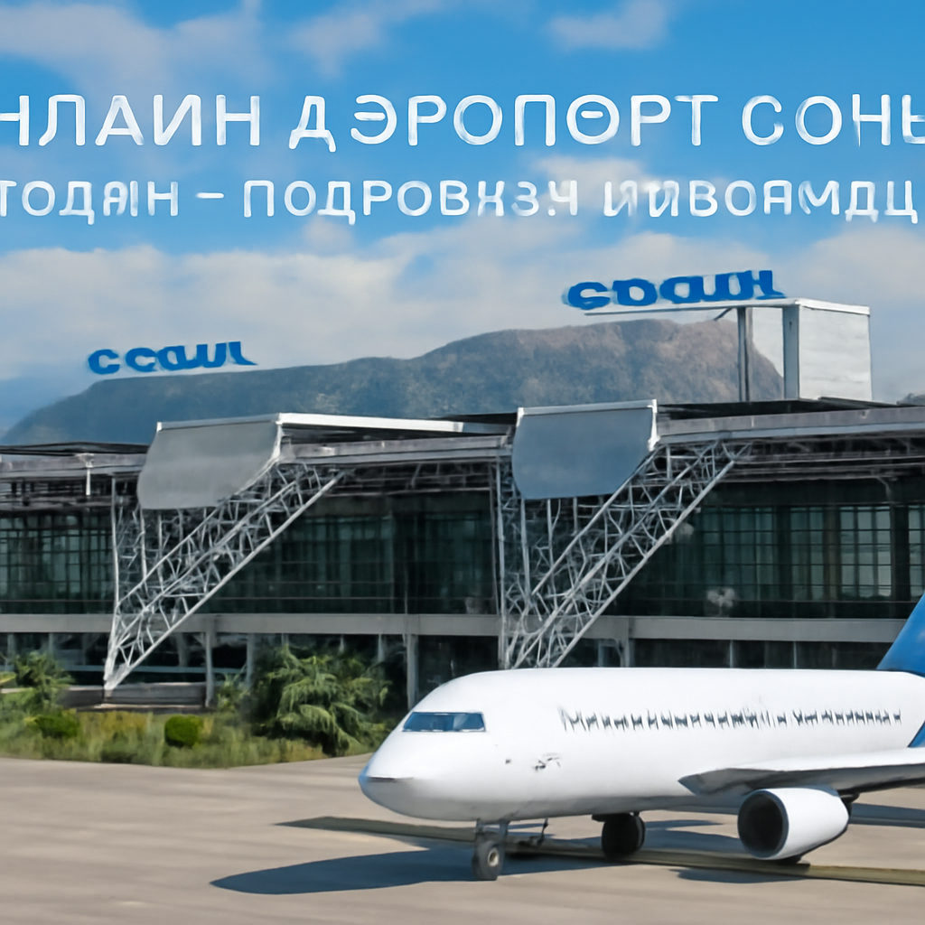 Онлайн аэропорт сочи сегодня - подробная информация