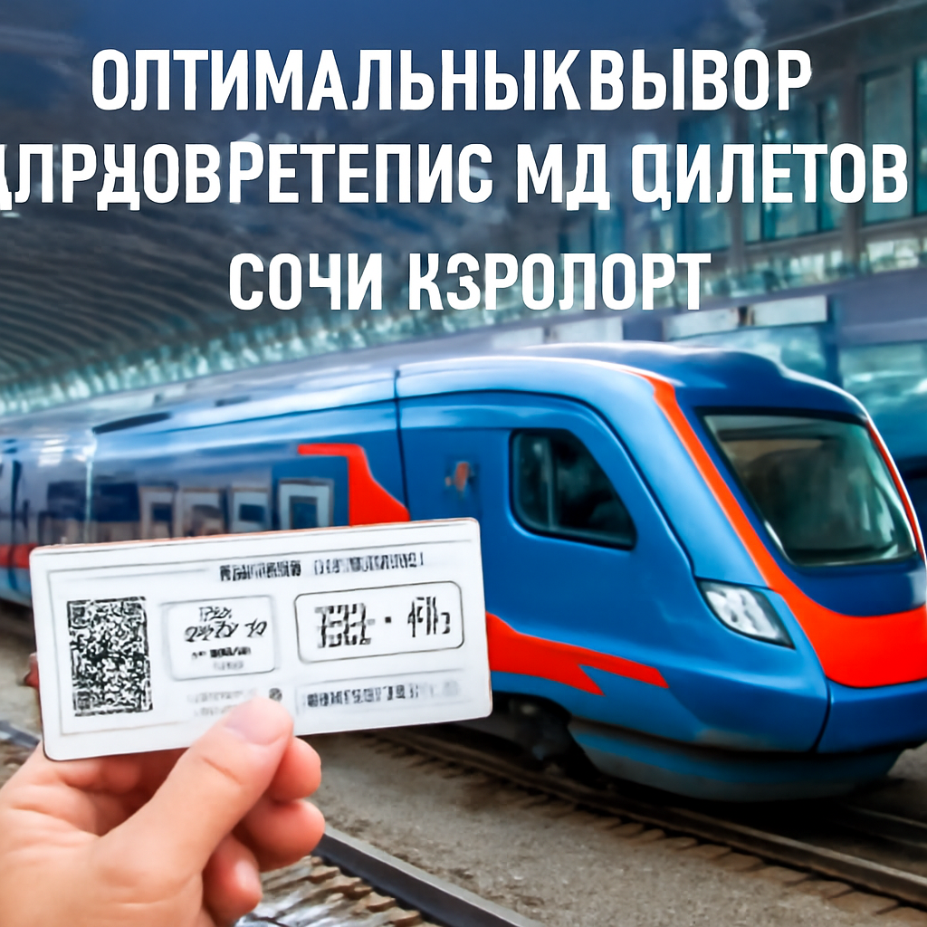 Оптимальный выбор: приобретение жд билетов сочи аэропорт