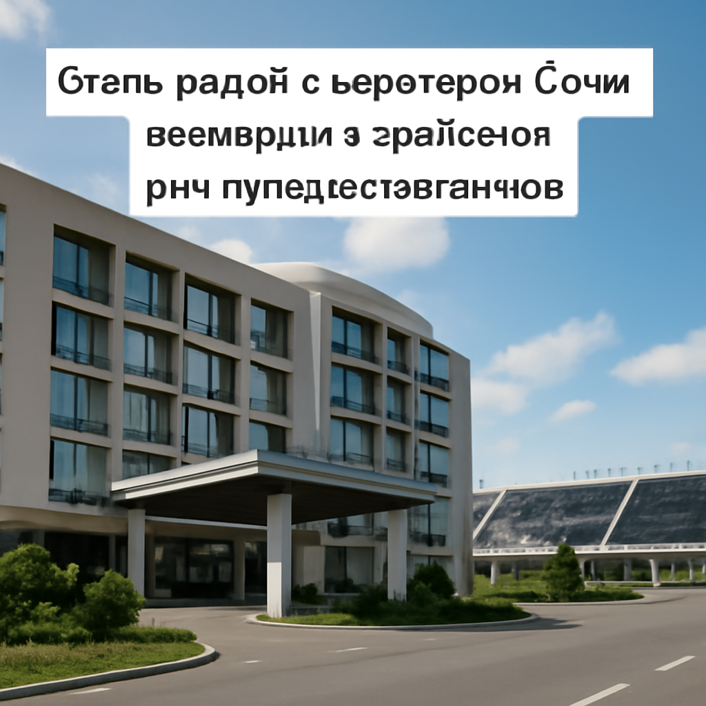 Отель рядом с аэропортом Сочи: комфорт и удобство для путешественников