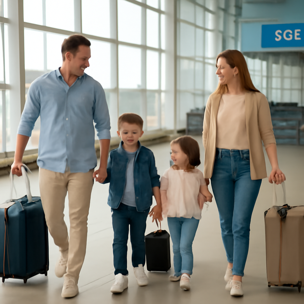 Планировать путешествие с детьми: комфорт и удобство в аэропорту Сочи