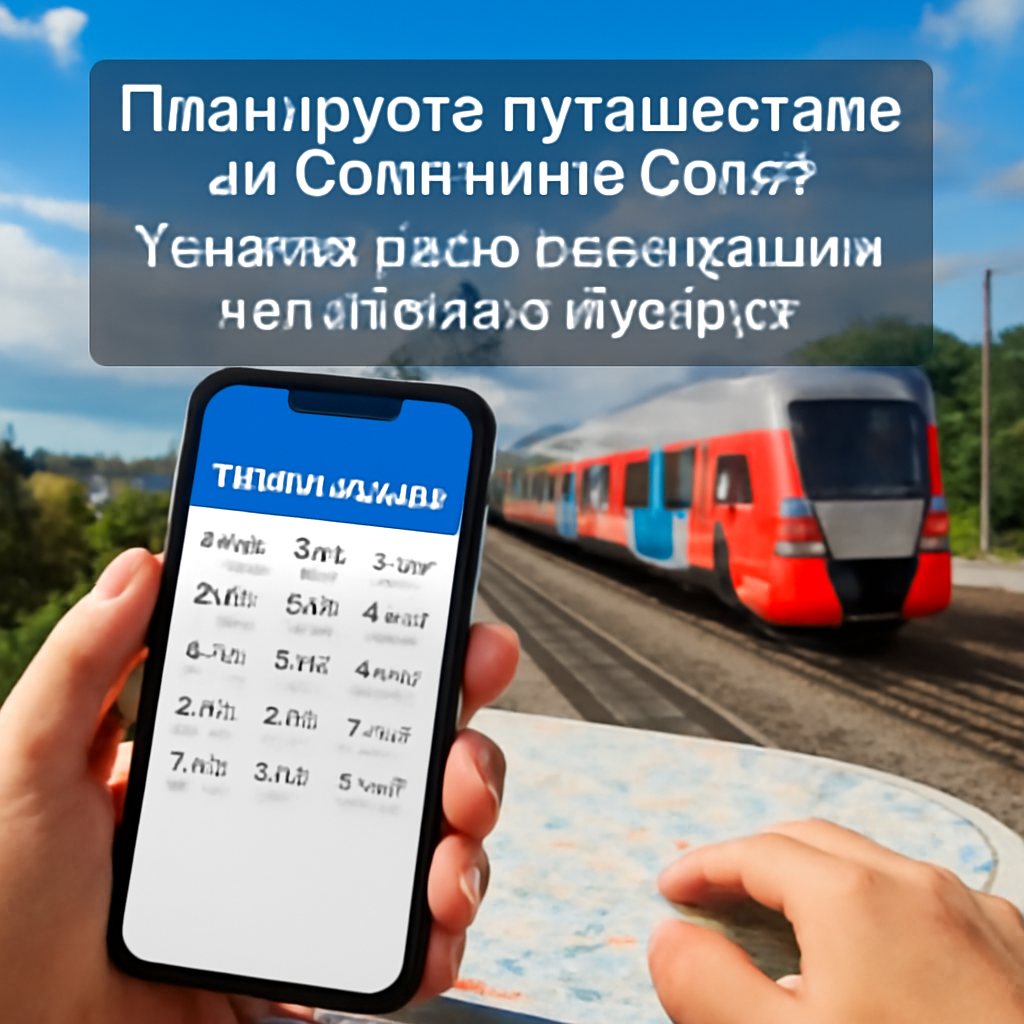 Планируете путешествие из Сочи или в Сочи? Узнайте все о расписании электричек и рейсов