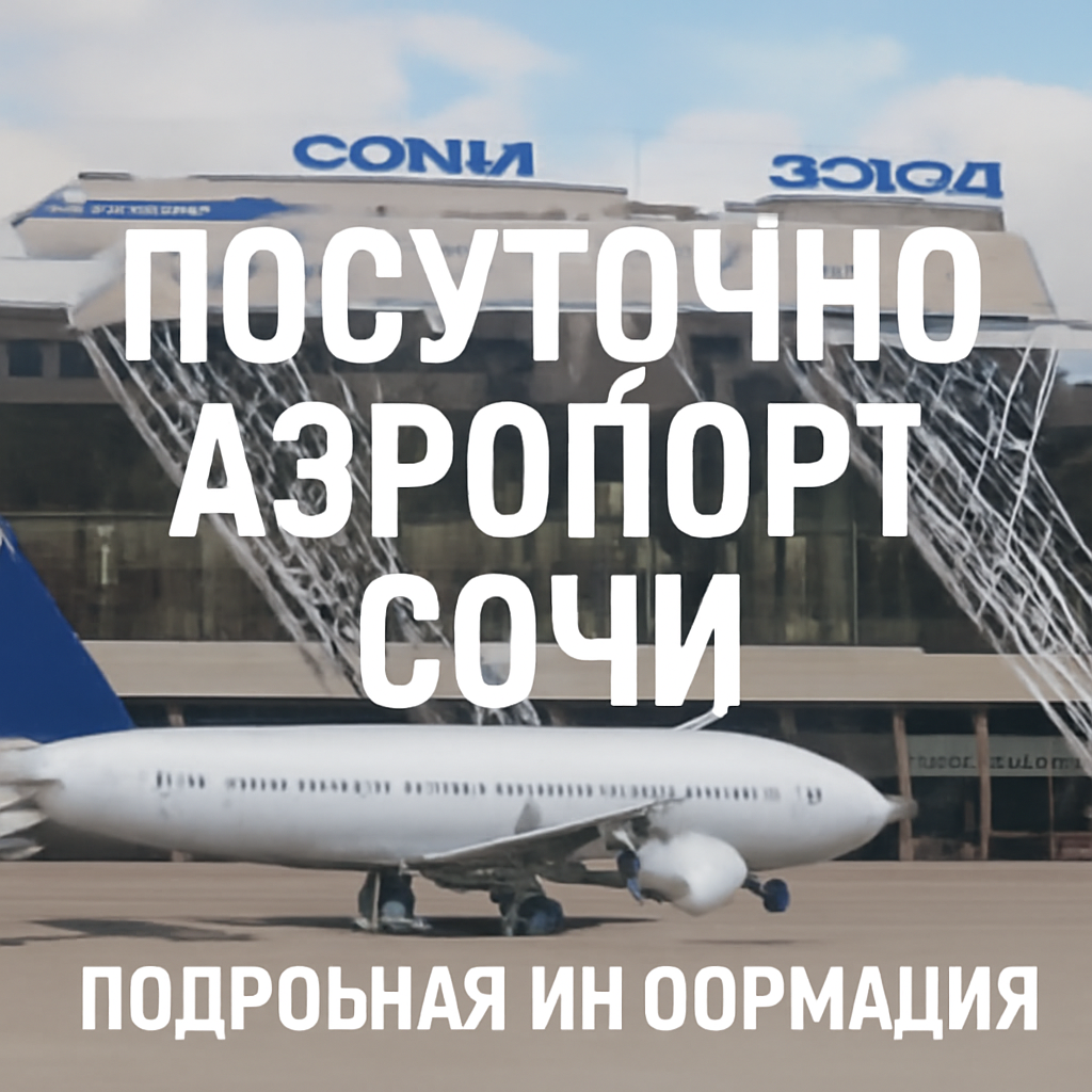 Посуточно аэропорт сочи - подробная информация