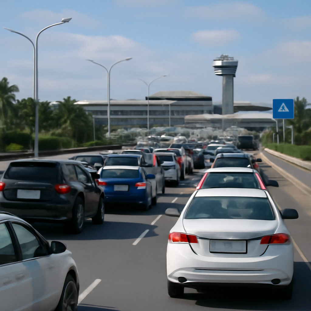 Пробки в Адлере: как избежать задержек при посещении аэропорта