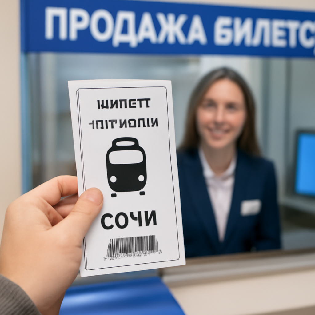 Продажа билетов на поезд до Сочи: удобно и быстро