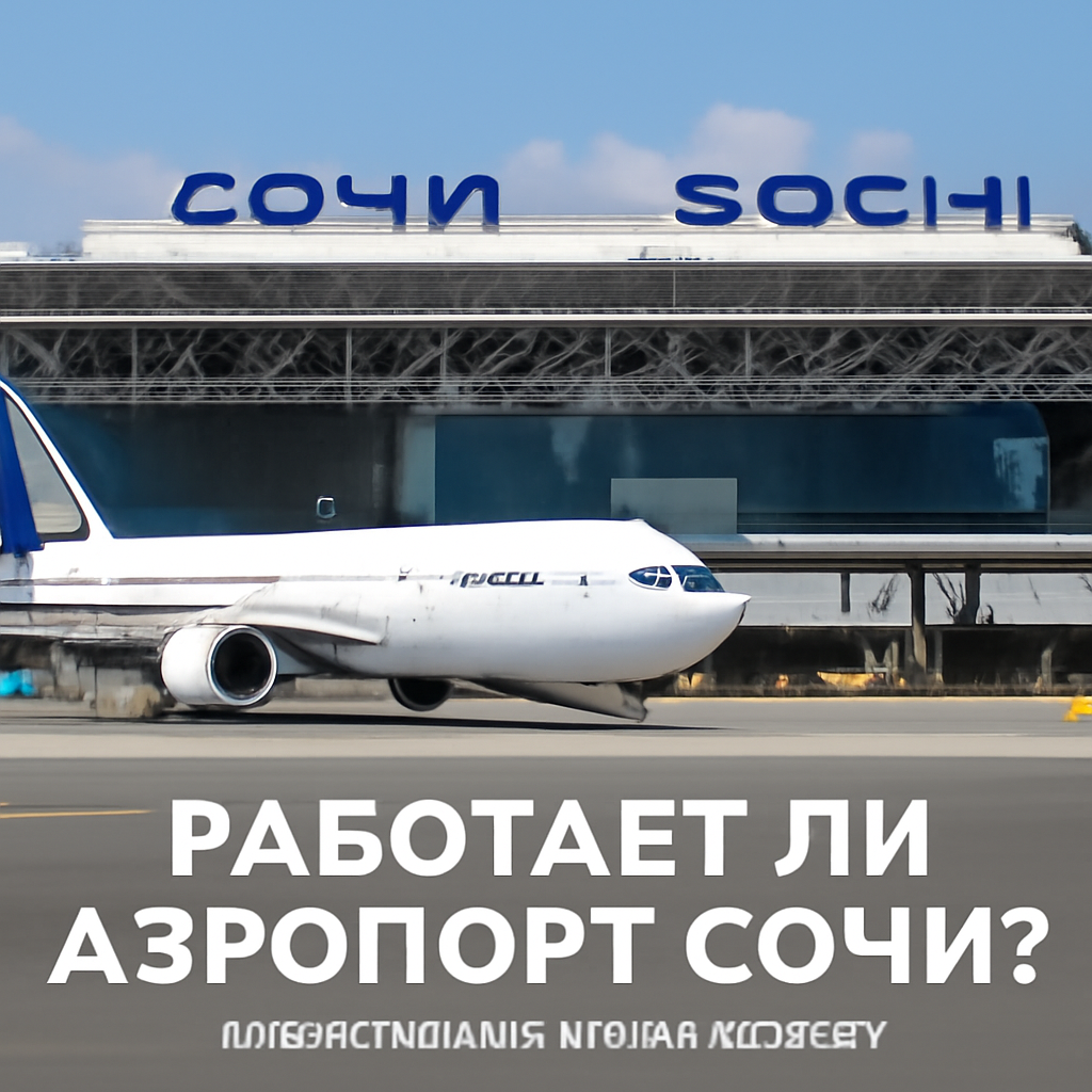 Работает ли аэропорт сочи - подробная информация