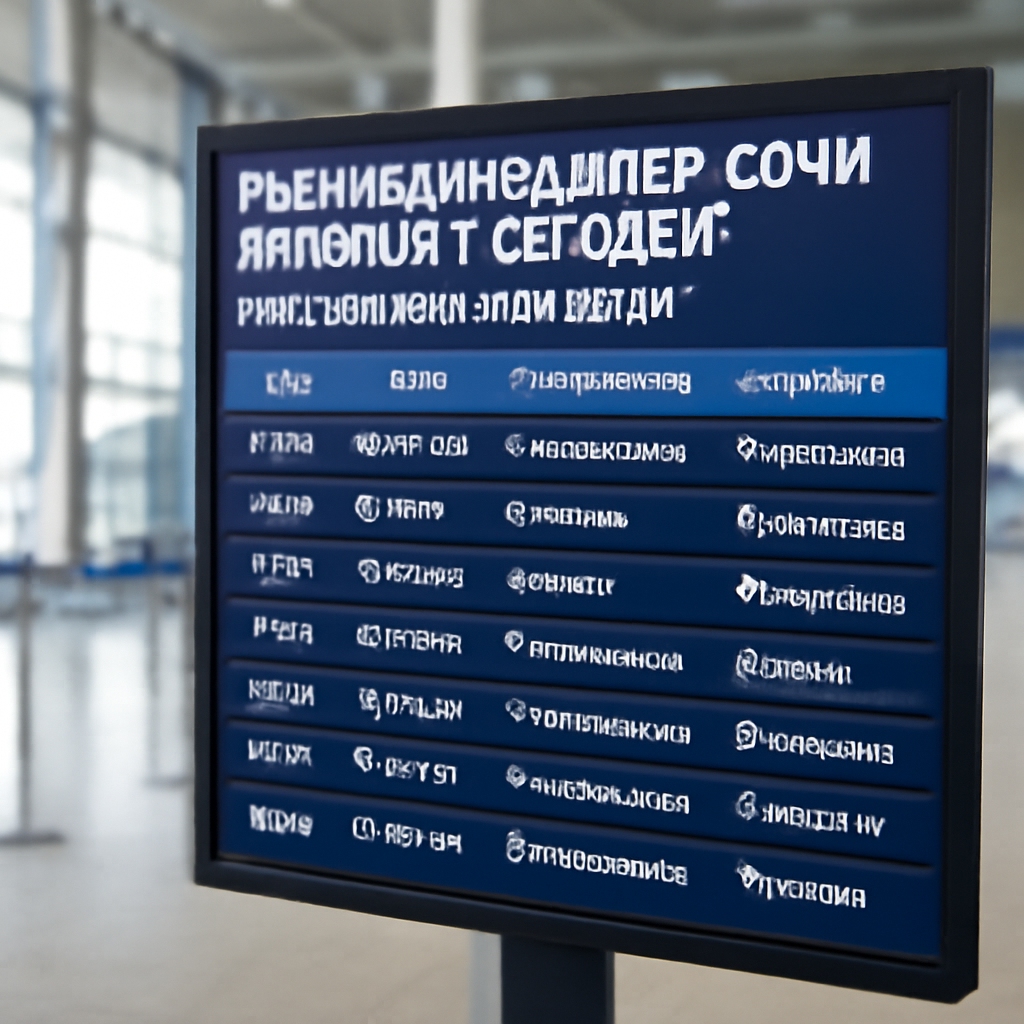 Расписание адлер сочи аэропорт сегодня - подробная информация