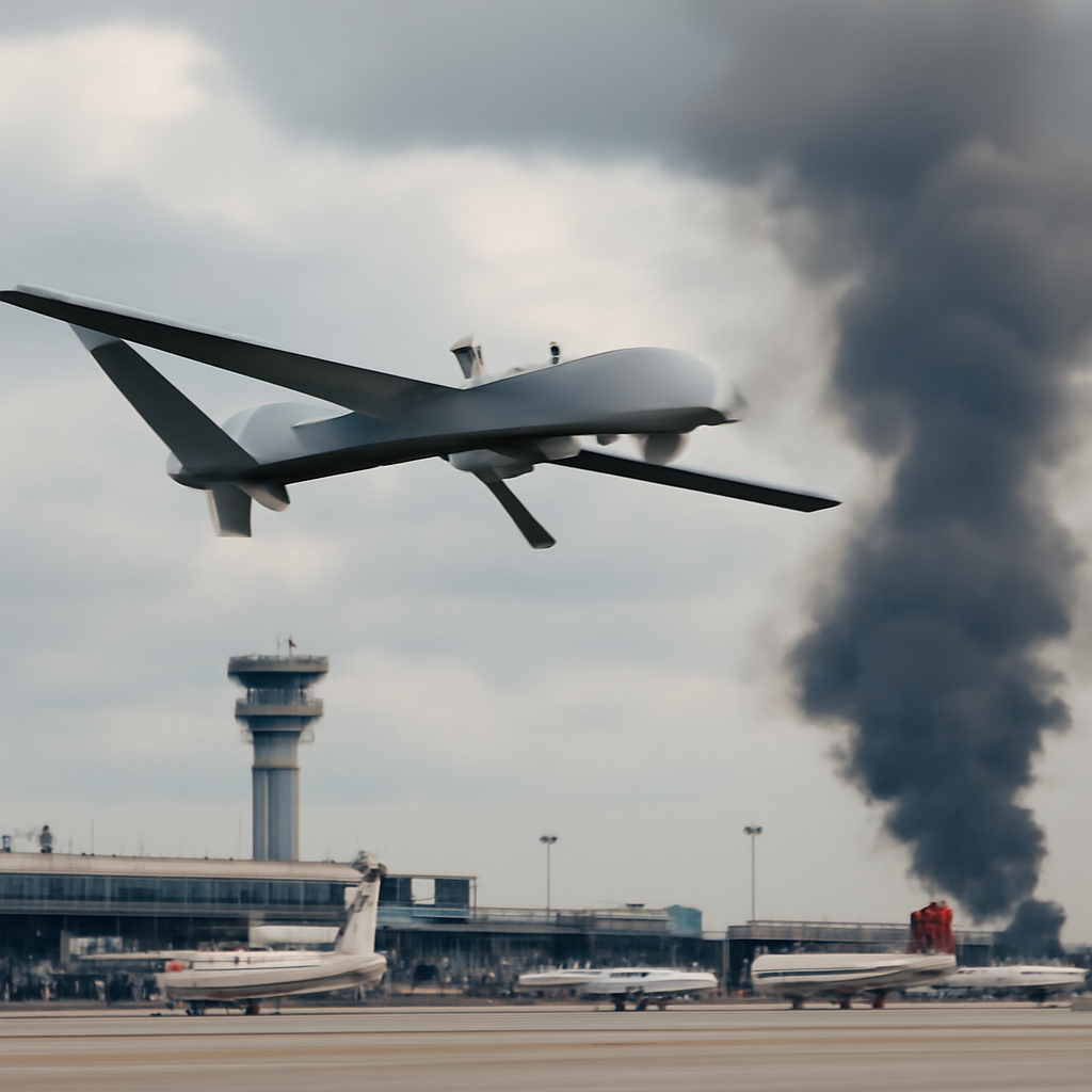 Россию массово атаковали БПЛА: последние новости о ситуации в аэропортах