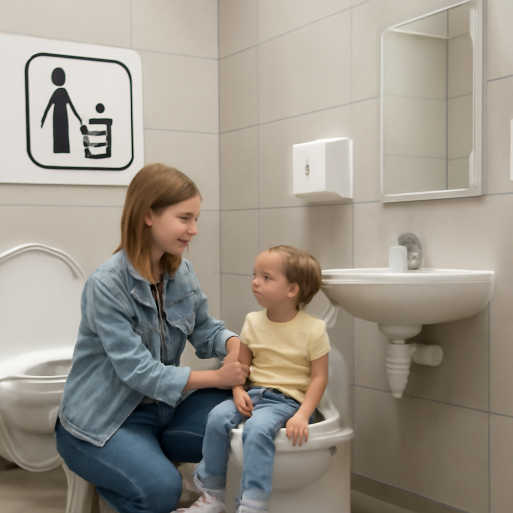 С заботой о детях: семейные туалеты заработали в аэропорту Сочи