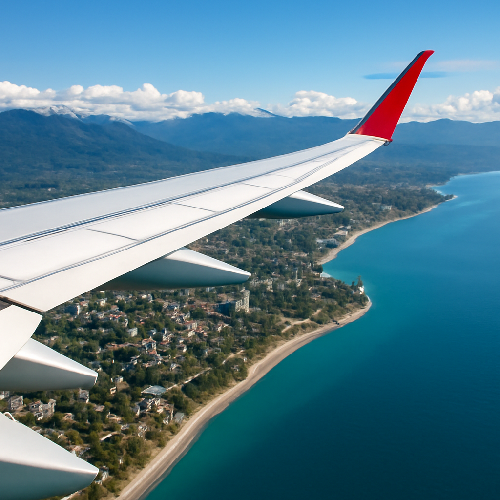 Самолет над Сочи: уникальные виды и особенности полетов